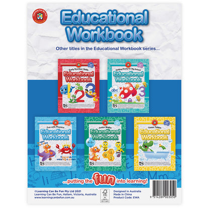 LCBF Educational Workbook Alphabet | Early Learning