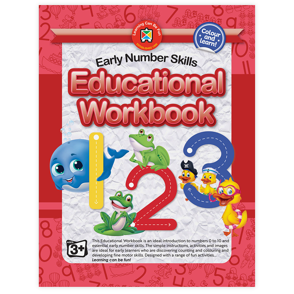 LCBF Educational Workbook Numbers 0–10 | Early Maths