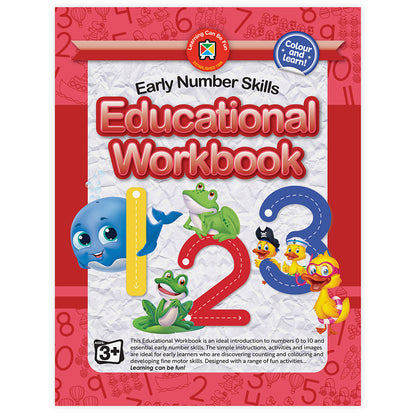 LCBF Educational Workbook Numbers 0–10 | Early Maths