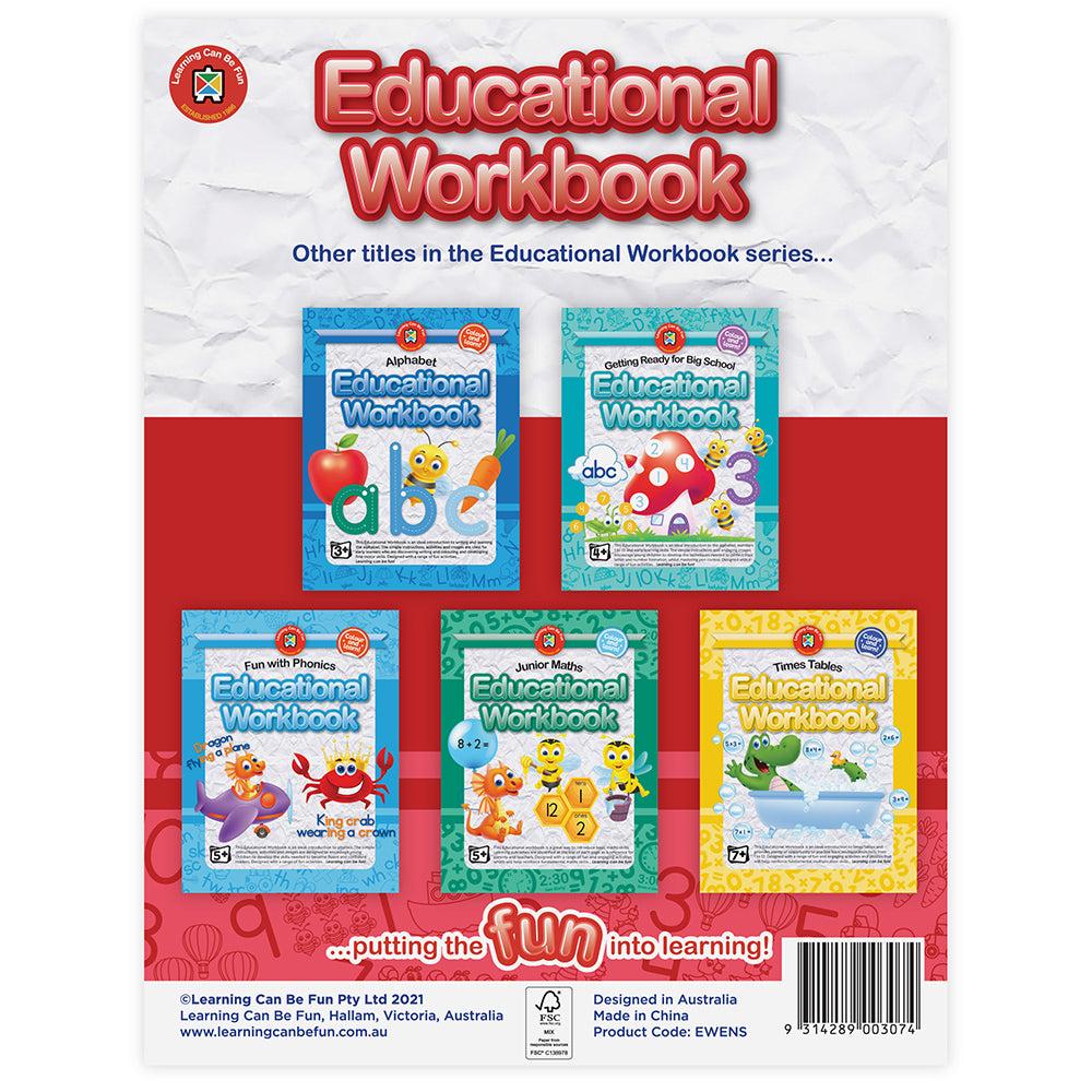 LCBF Educational Workbook Numbers 0–10 | Early Maths