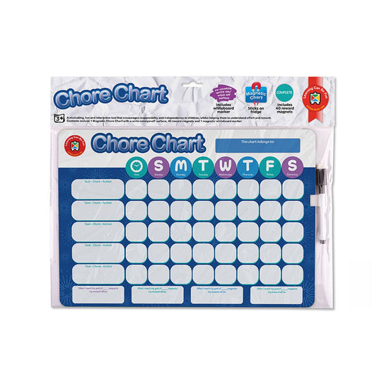 LCBF Magnetic Reward Chart Reusable 39cm x 27cm Chore