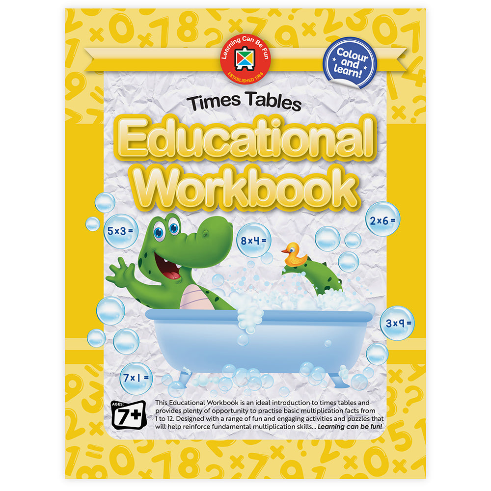 LCBF Times Tables Workbook | Multiplication 1–12