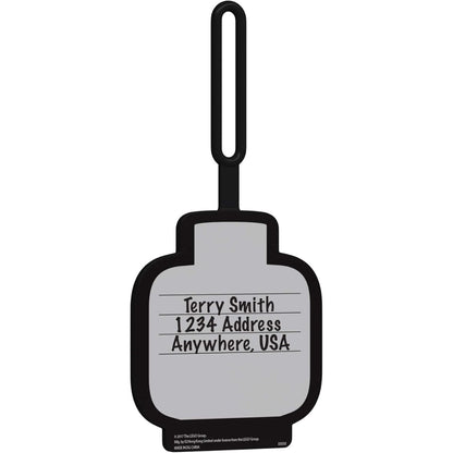 LEGO® Bag Tag – Boy Face | Iconic Minifigure Luggage Tag | Durable Silicone Travel Accessory