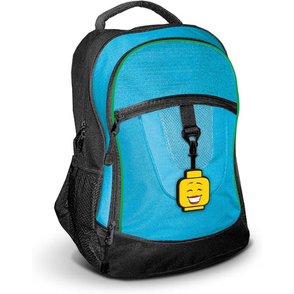 LEGO® Bag Tag – Girl Face | Iconic Minifigure Luggage Tag | Durable Silicone Travel Accessory