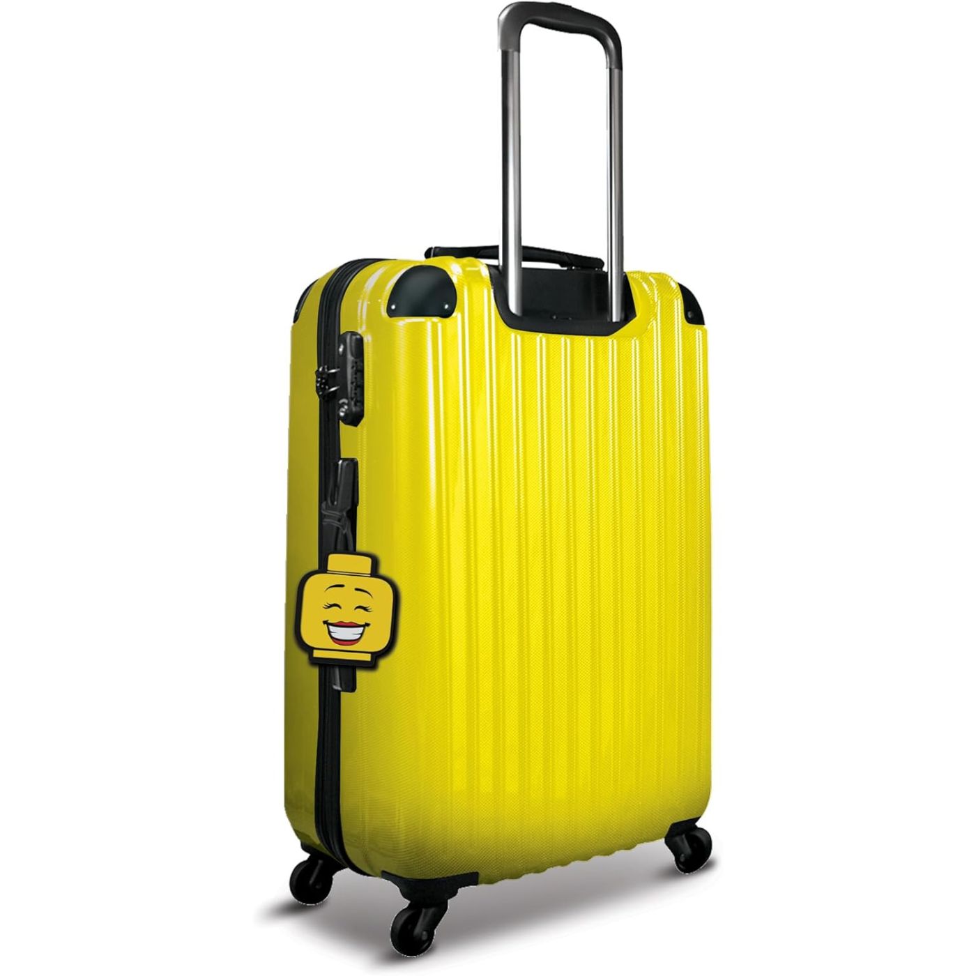 LEGO® Bag Tag – Girl Face | Iconic Minifigure Luggage Tag | Durable Silicone Travel Accessory