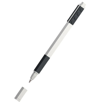 LEGO® Gel Pen Medium Tip 0.7mm Black | Customisable with LEGO Bricks