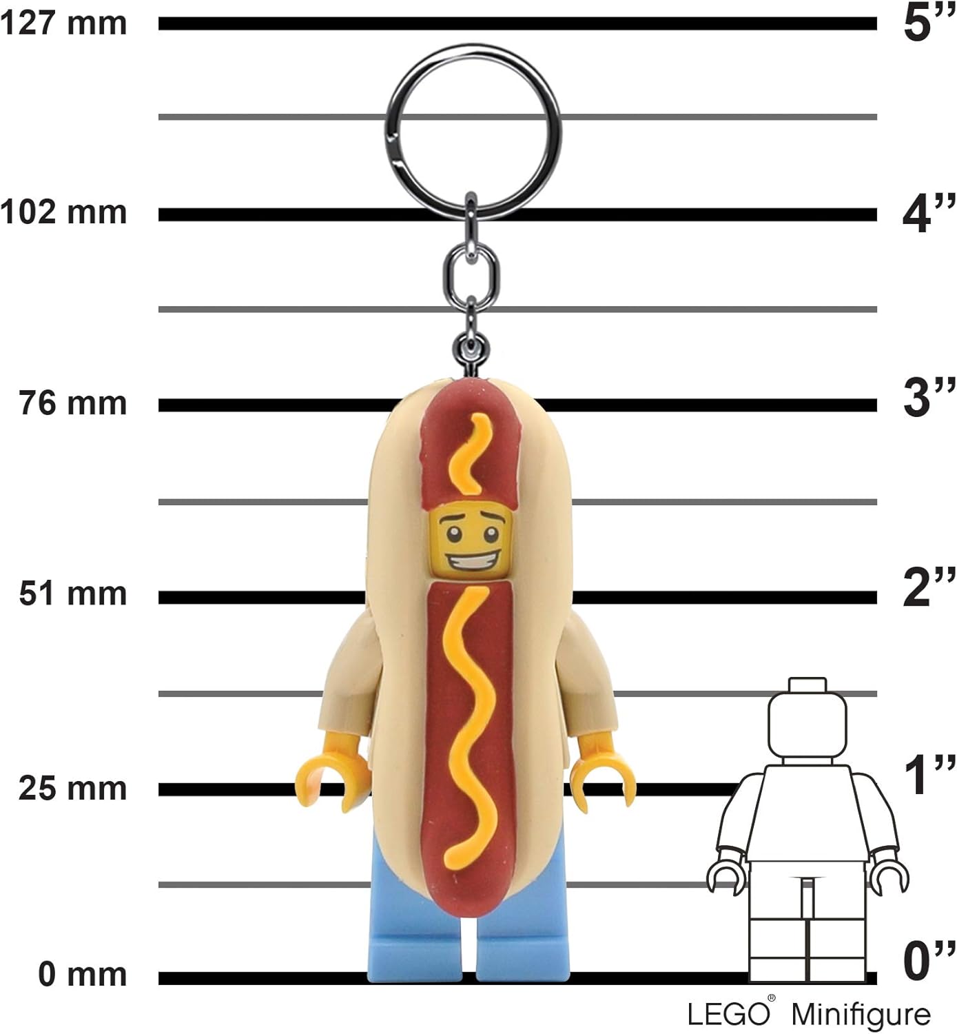 LEGO® Minifigures™  Keychain - Hot Dog Man