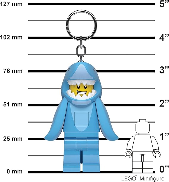 LEGO® Minifigures™  Keychain - Shark Suit Guy