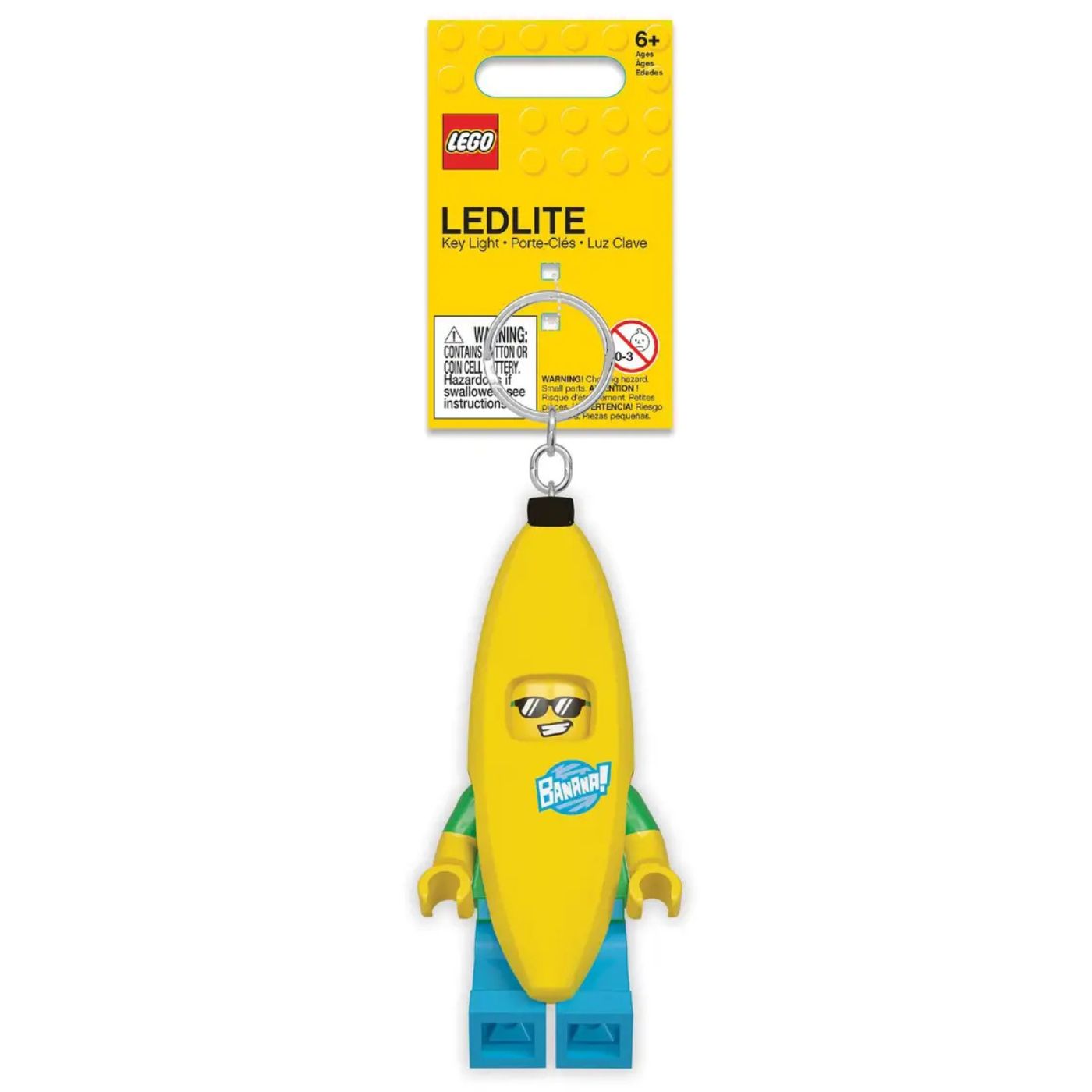 LEGO® Minifigures™  Keychain Light Banana Guy