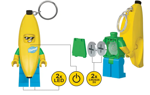 LEGO® Minifigures™  Keychain Light Banana Guy