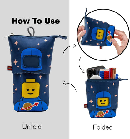 LEGO® Minifigures™ Pencil Case Pop Up Spaceman - Blue