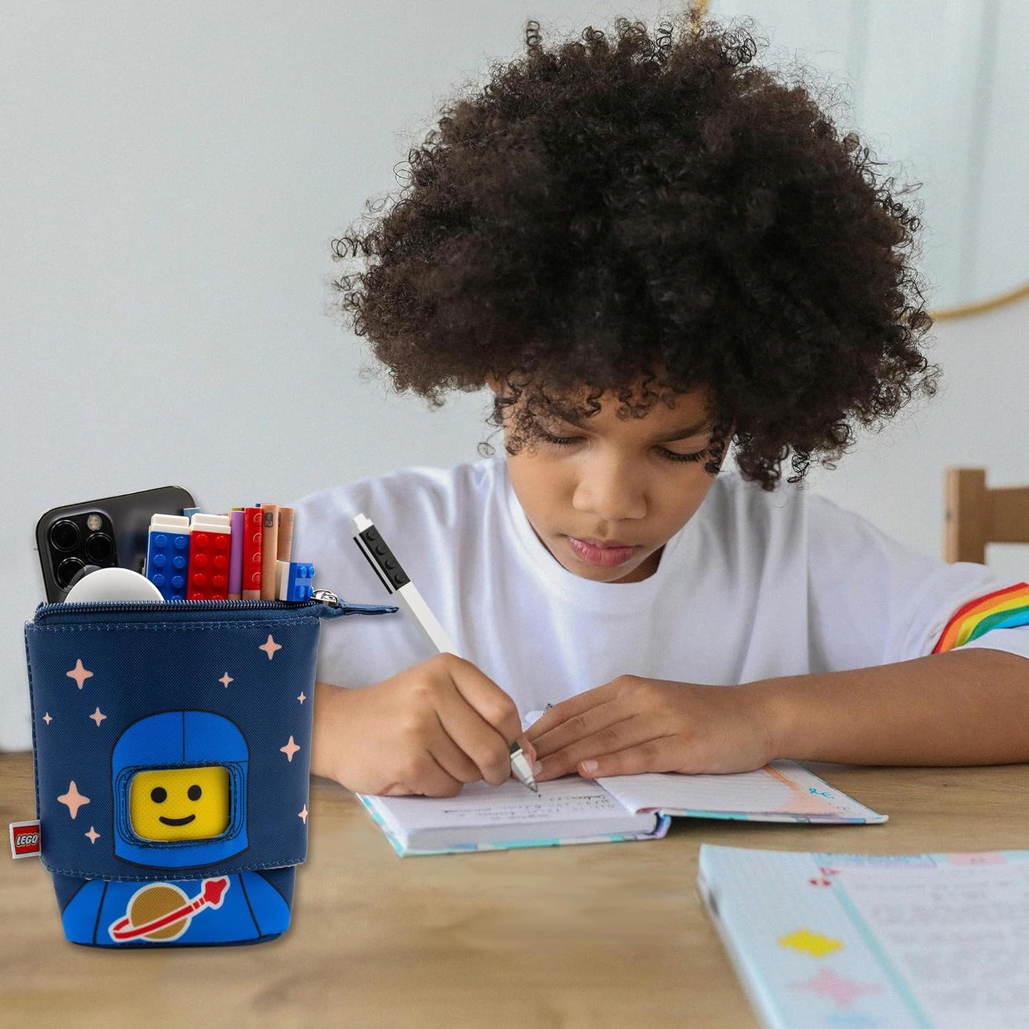 LEGO® Minifigures™ Pencil Case Pop Up Spaceman - Blue