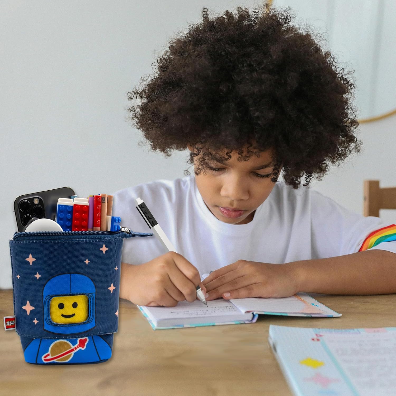 LEGO® Minifigures™ Pencil Case Pop Up Spaceman - Blue