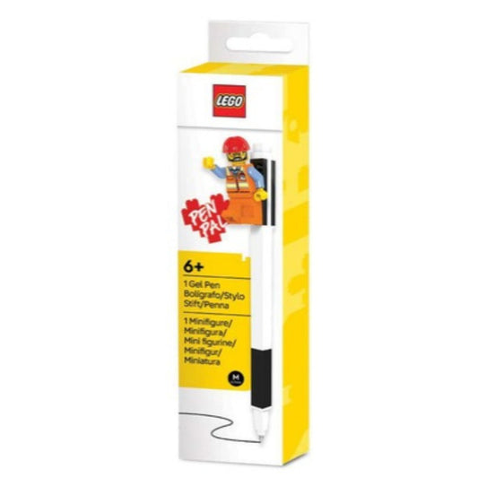LEGO® Pen Pal Mechanical Pencil with Minifigure™ – Black | 0.7mm Lead | Official LEGO Stationery