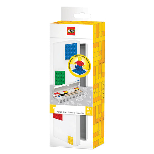 LEGO® Pencil Box with Minifigure | Customizable LEGO Hard Case | Official LEGO Stationery
