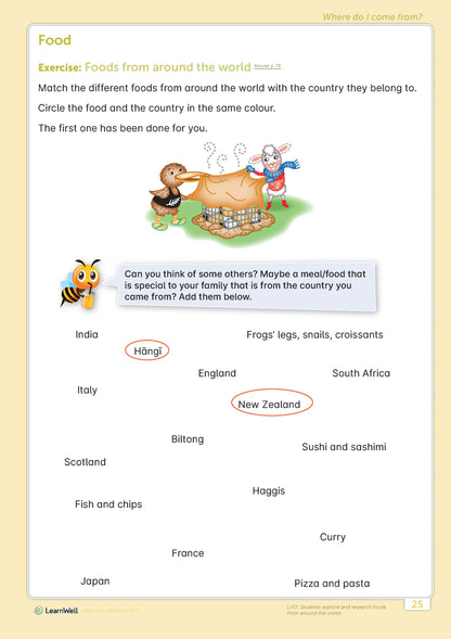 LearnWell Year 1 and Year 2 Social Studies Start Right Workbook