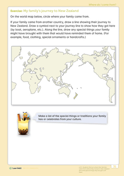 LearnWell Year 1 and Year 2 Social Studies Start Right Workbook