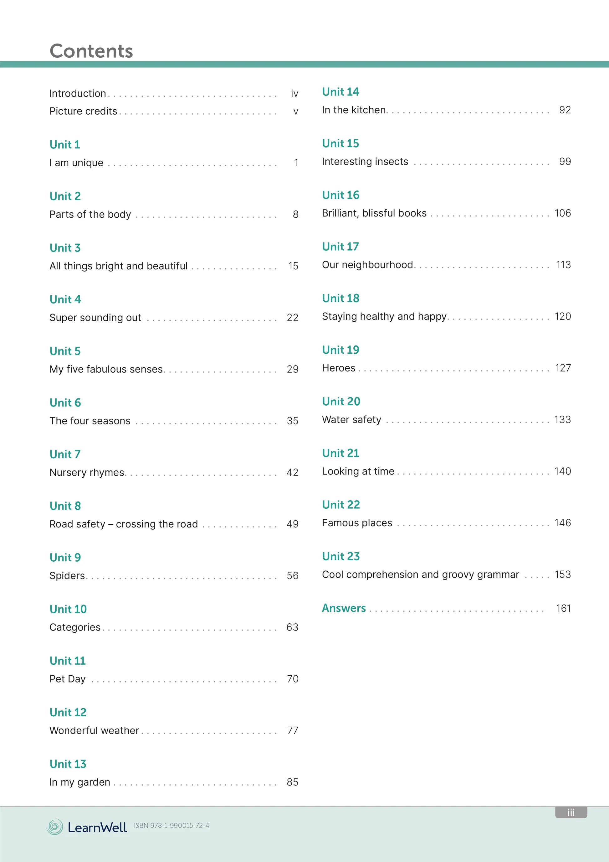LearnWell Year 2 Homework Start Right Workbook