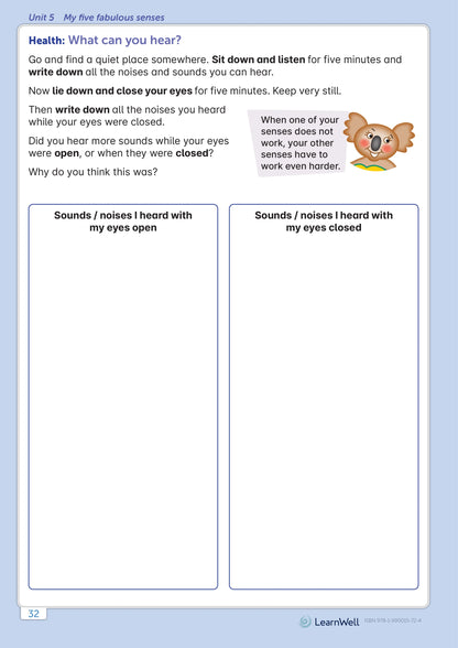 LearnWell Year 2 Homework Start Right Workbook
