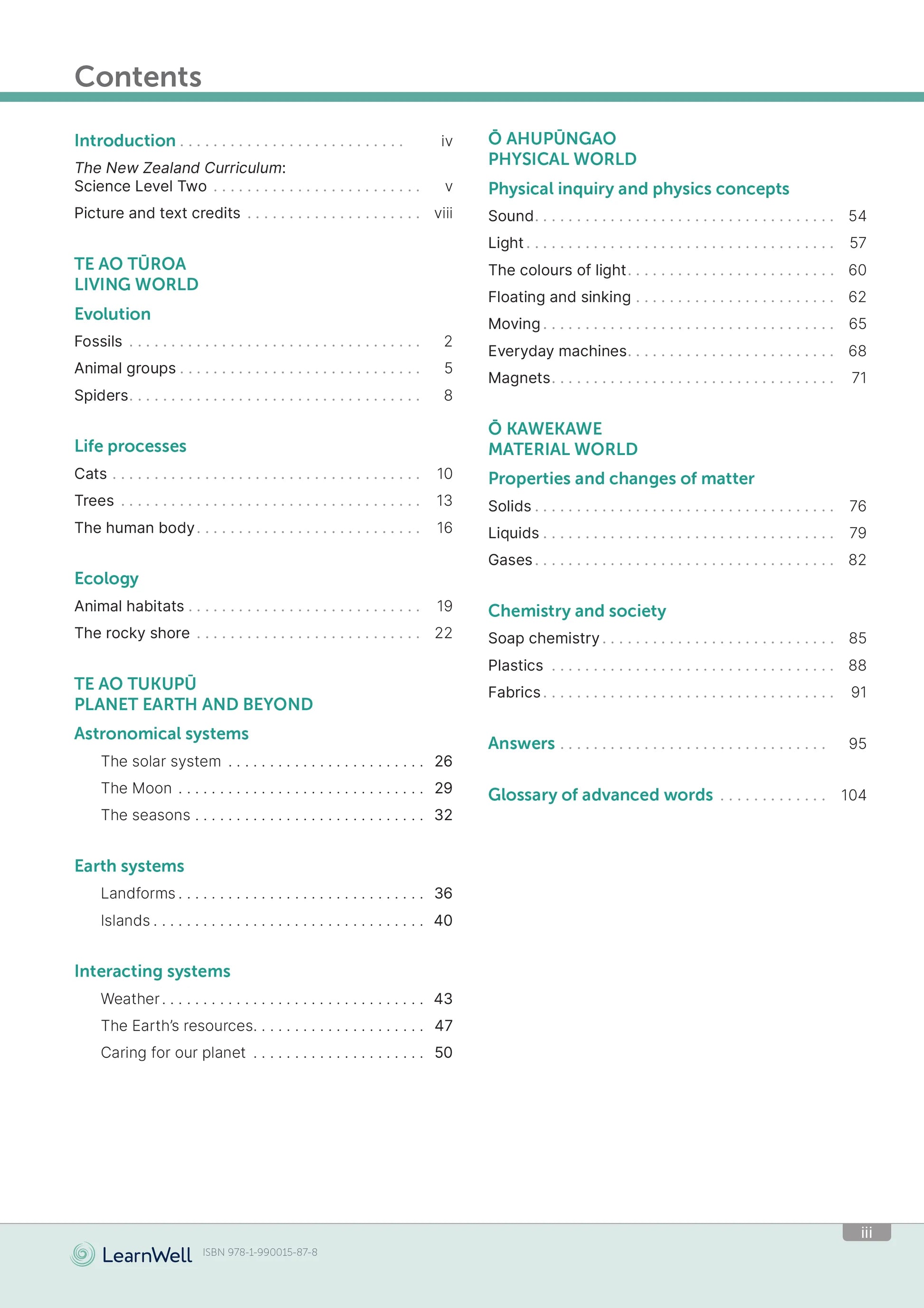 LearnWell Year 3 Science Start Right Workbook