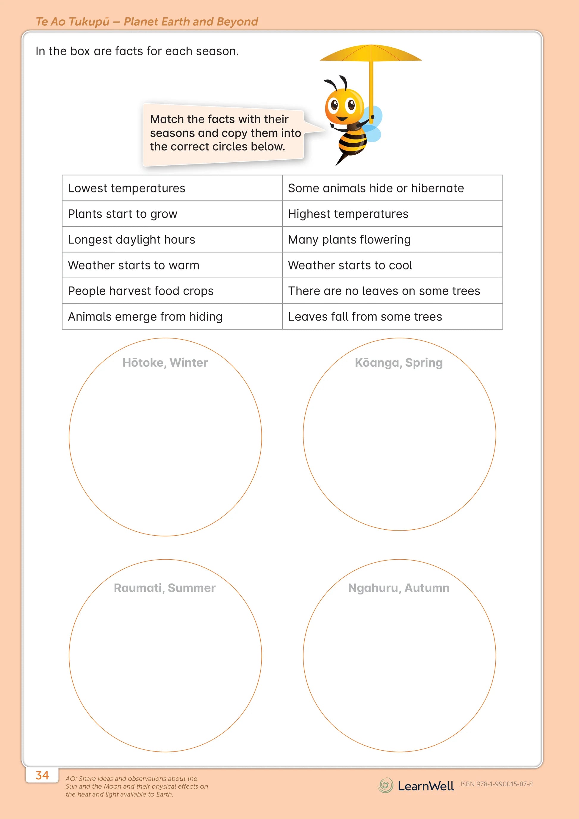 LearnWell Year 3 Science Start Right Workbook