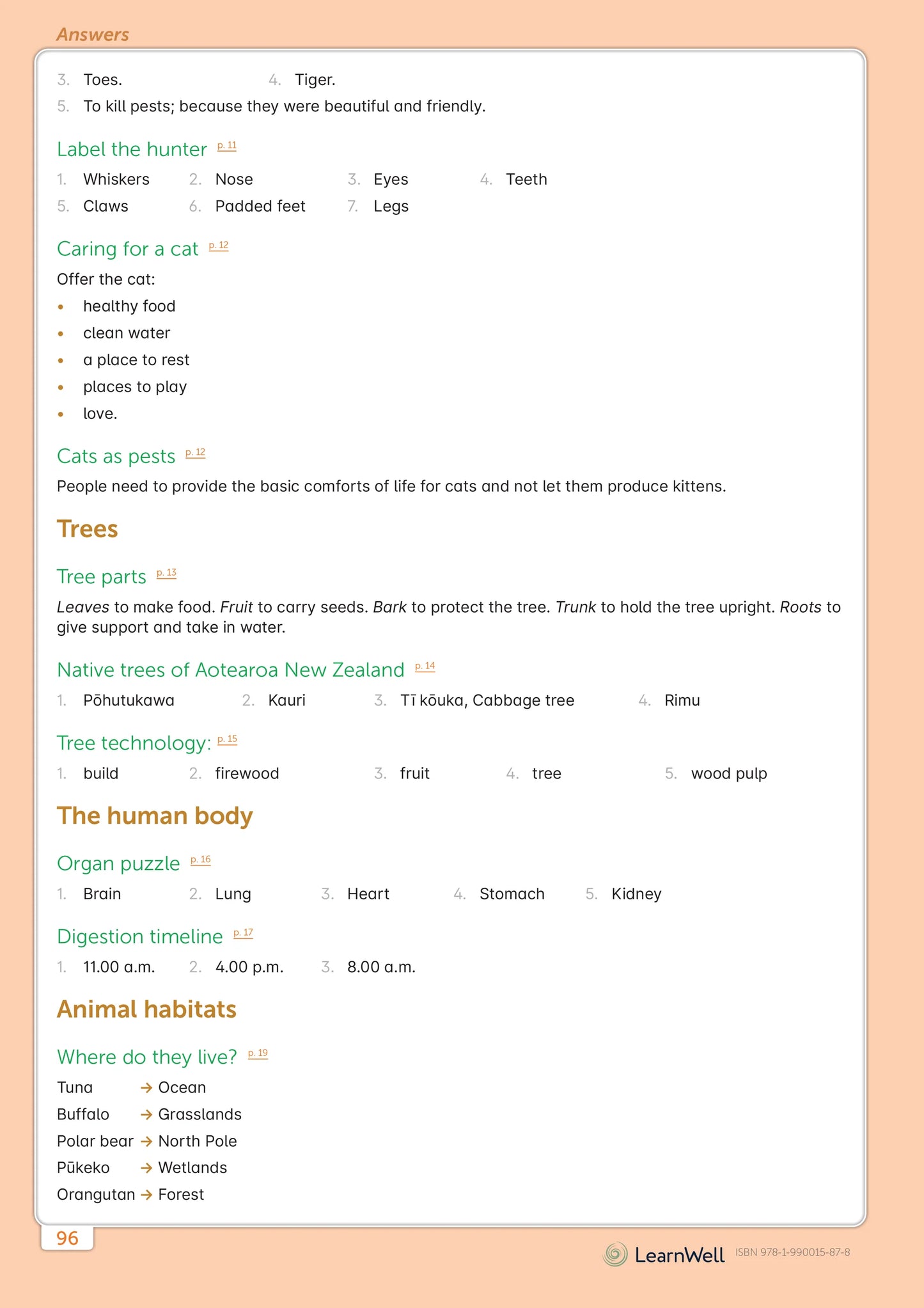 LearnWell Year 3 Science Start Right Workbook