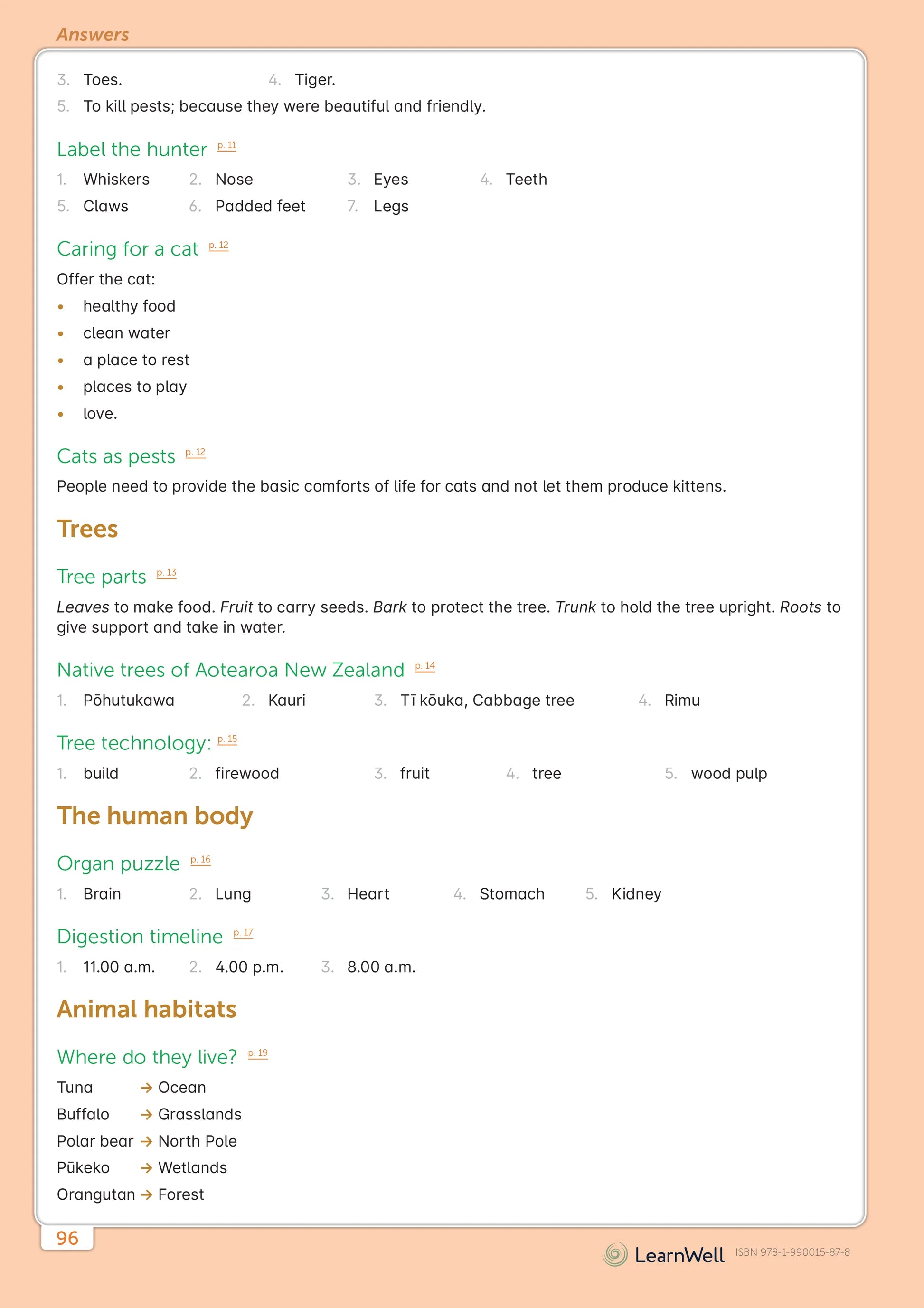 LearnWell Year 3 Science Start Right Workbook