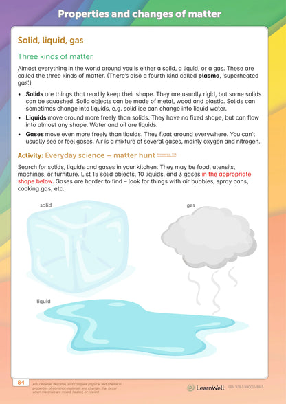LearnWell Year 4 Science Start Right Workbook