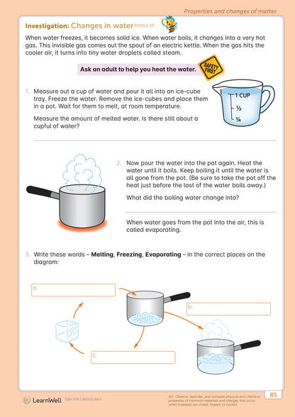 LearnWell Year 4 Science Start Right Workbook