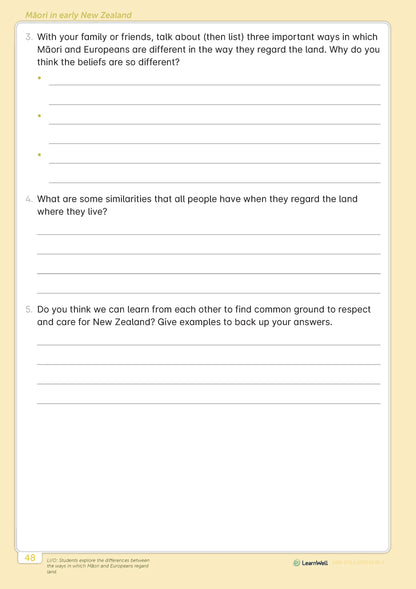 LearnWell Year 4 Social Studies Start Right Workbook