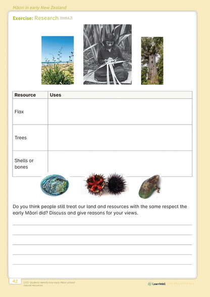 LearnWell Year 4 Social Studies Start Right Workbook
