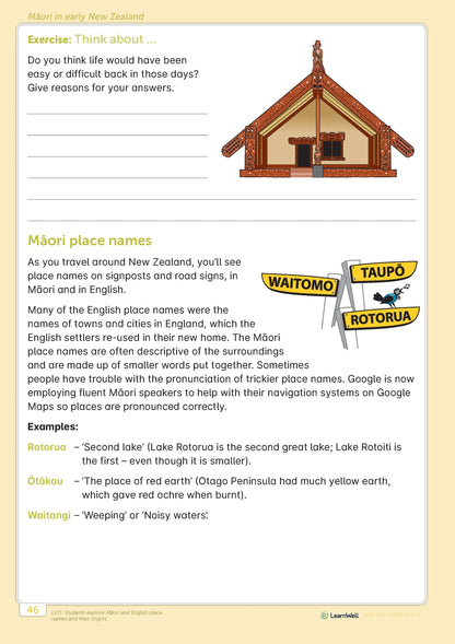 LearnWell Year 4 Social Studies Start Right Workbook