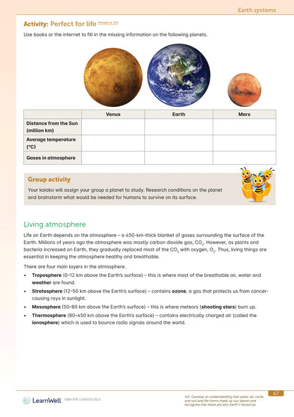 LearnWell Year 7 Science Start Right Workbook