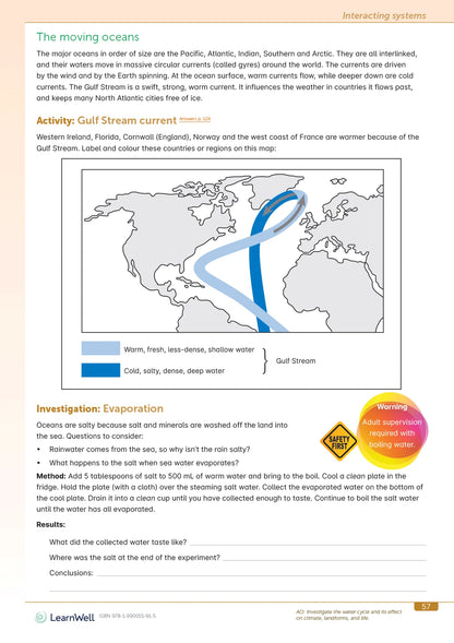 LearnWell Year 7 Science Start Right Workbook