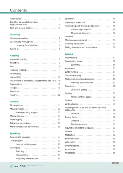 LearnWell Year 8 English Start Right Workbook