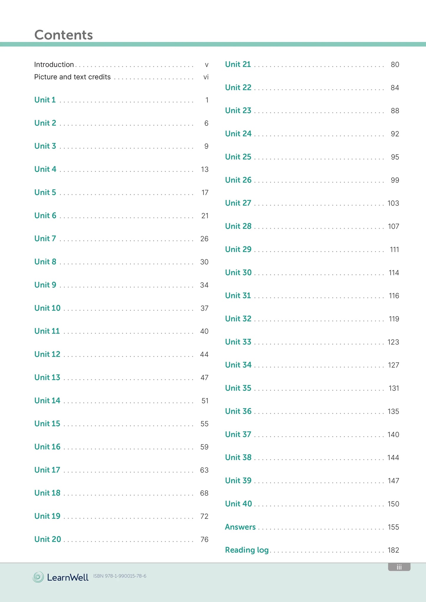 LearnWell Year 8 Homework Start Right Workbook