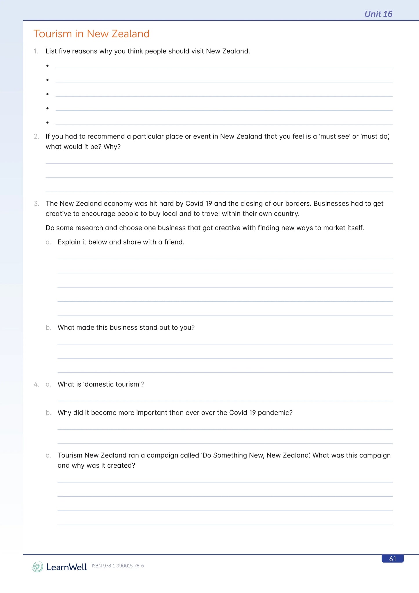 LearnWell Year 8 Homework Start Right Workbook