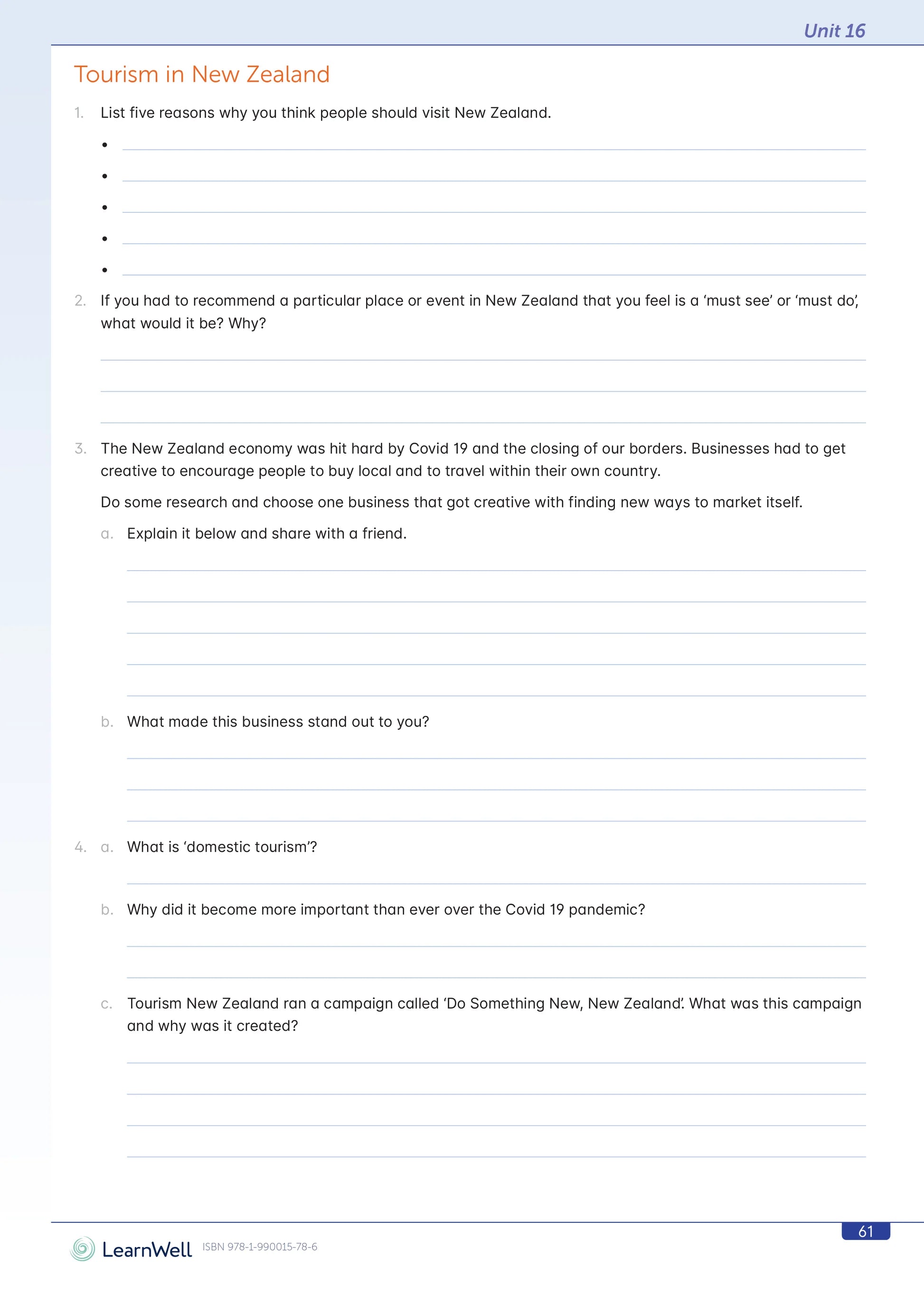 LearnWell Year 8 Homework Start Right Workbook