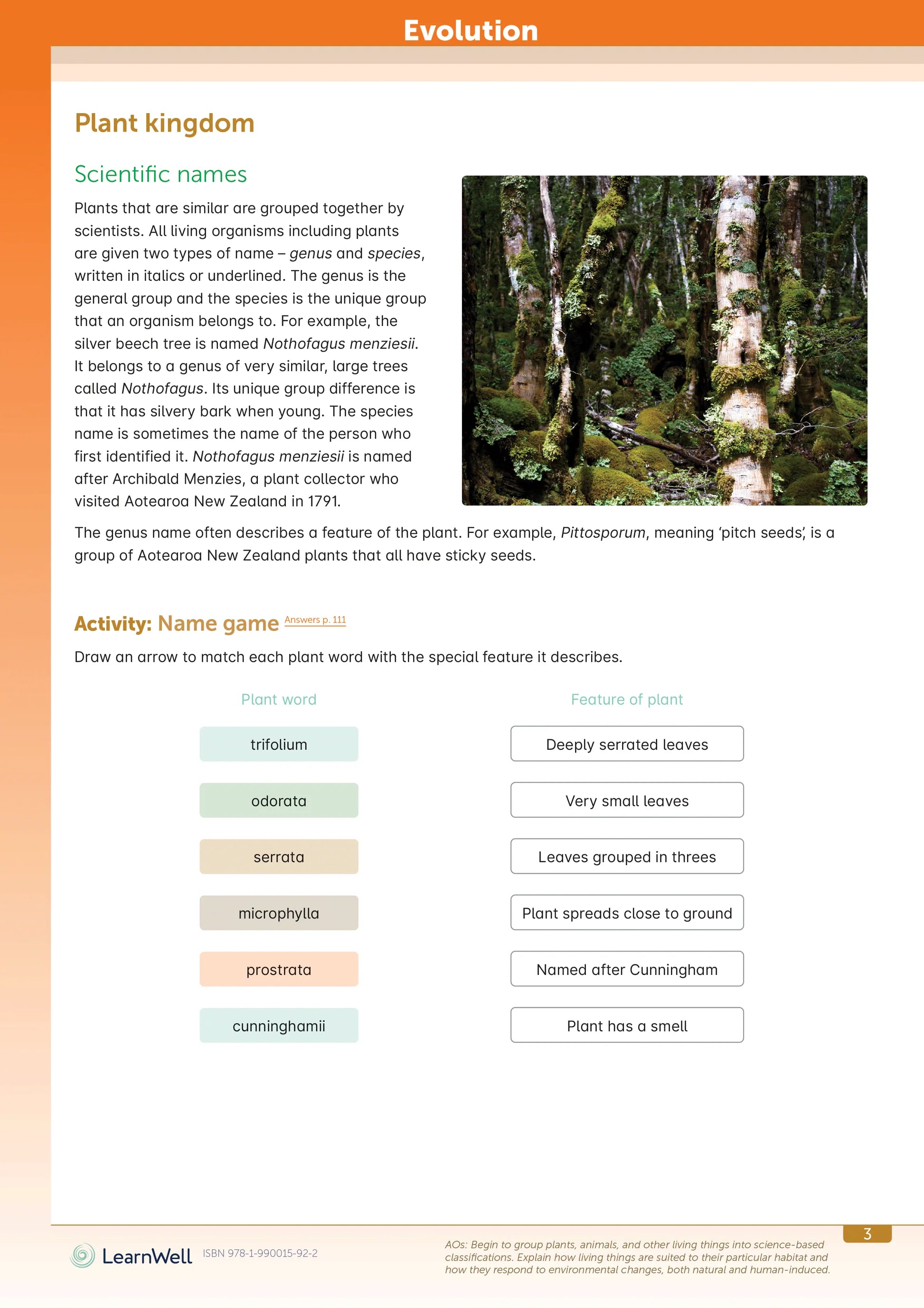 LearnWell Year 8 Science Start Right Workbook