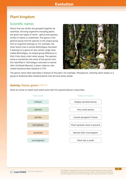 LearnWell Year 8 Science Start Right Workbook
