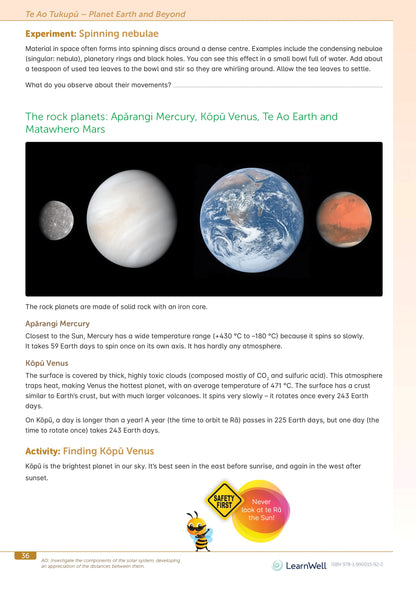 LearnWell Year 8 Science Start Right Workbook