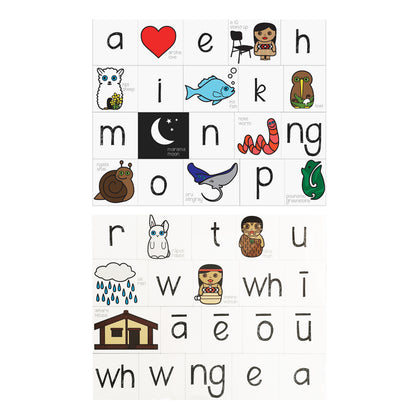 Learning Toolbox Magnetic Māori Alphabets 40pcs