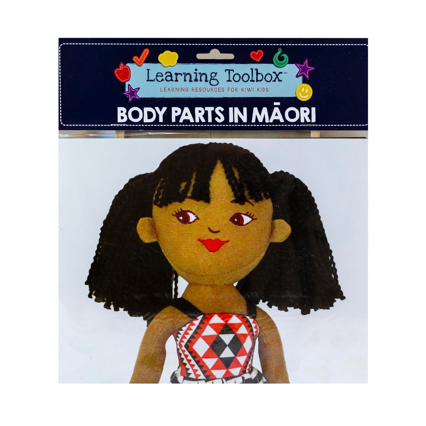 Learning Toolbox Magnetic Māori Body Parts Set of 34