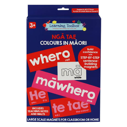 Learning Toolbox NZ Magnetic Colours in Te Reo Maori 27+pcs