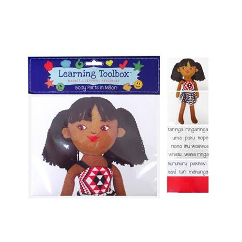 Learning Toolbox Magnetic Māori Body Parts Set of 34