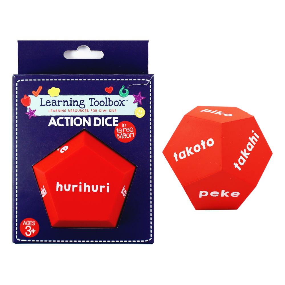 Learning Toolbox Te Reo Māori Dice 12 Sided