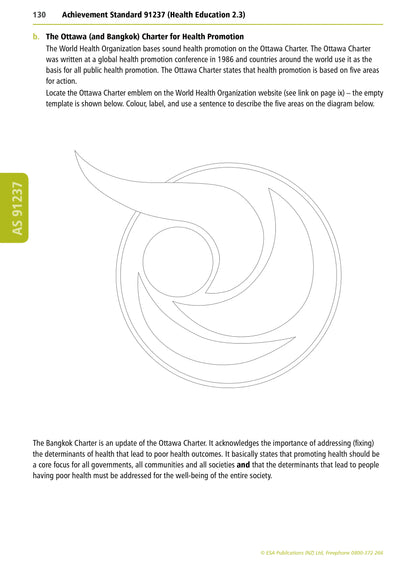 Learning Workbook Health Education NZCEA Level 2