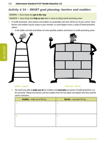 Learning Workbook Health Education NZCEA Level 2