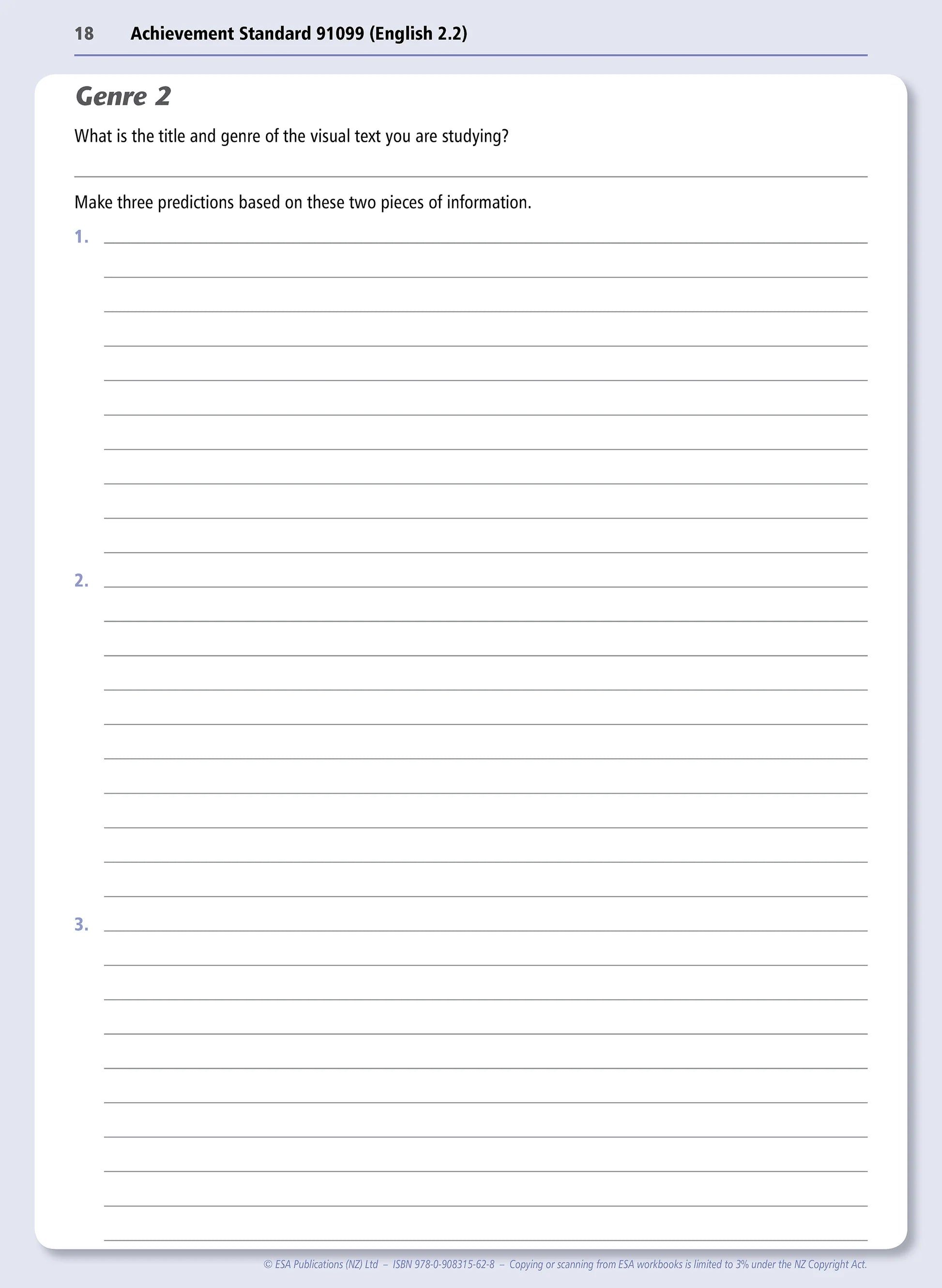 Learning Workbook Level 2 Visual Texts 2.2