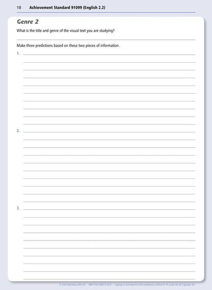 Learning Workbook Level 2 Visual Texts 2.2